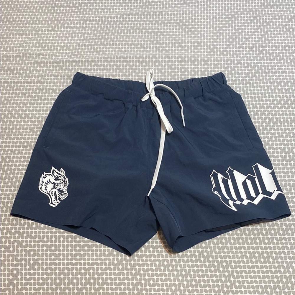 Darc Sport Navy Athletic Shorts